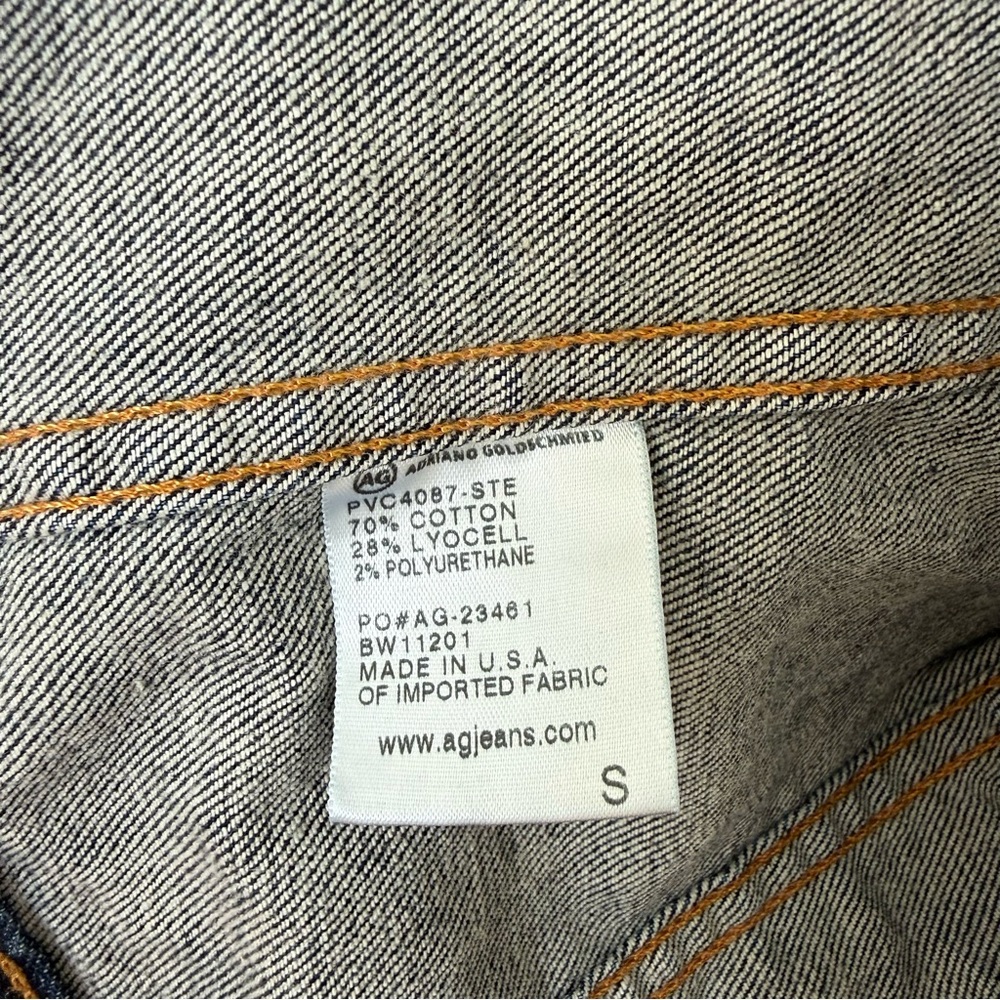 AG Adriano Goldschmied Denim Jacket in Size S - Picture 8 of 9